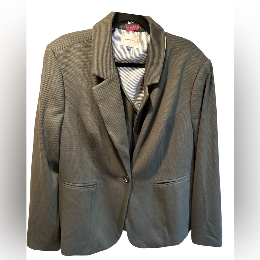 NWOT! COURT & ROWE Green Blazer